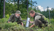 Przed czym leśnicy chronią las